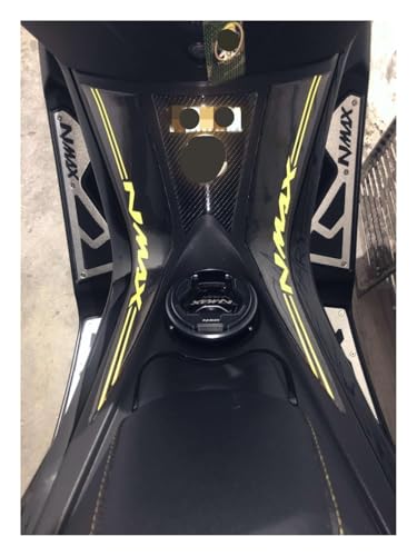 Protection réservoir NMAX 155 aspect carbone et résine durable - 4