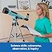 Educational Insights GeoSafari Starview Telescope - Kids Telescope for Beginner Astronomy, Stargazing & Viewing Planets, Home or Classroom Science Set, Space Discovery & STEM Gifts for Ages 7+