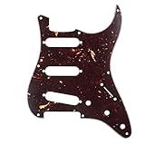 Fender Vintage-Style Pickguard, Stratocaster, 8-Hole - Tortoise Shell