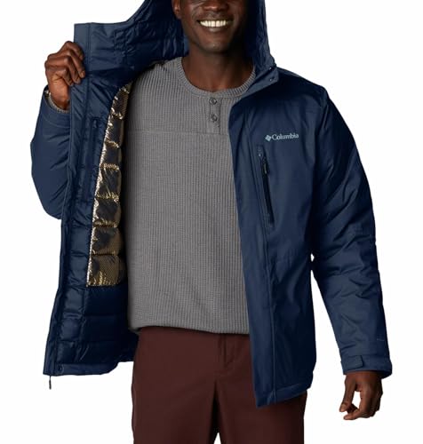 Image of Columbia Men's Omni-Heat Inifnity Oak Harbor II Hiking and Trekking Insulated Polyester Standard Length Jacket