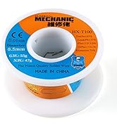 JESSINIE 63-37 Tin Lead Solder Wire 0.5mm for Electrical Soldering Tin 63% Lead 37% Sn63 Pb37 HX-...