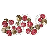 Dkd Home Dekoration Metall Kreise (90 x 7 x 43 cm)