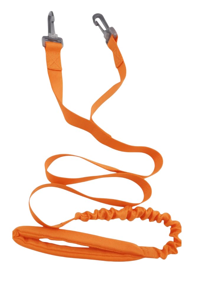 Hobbledehoo Harness Premium Leash (1.2m) (Orange)