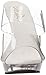 Pleaser Women's Lip-102 Sandal,Clear/Clear,7 M US