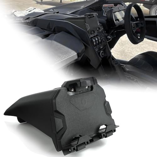 Image of SUNPIE Maverick X3 iPad Mount, Electronic Device Tablet Holder Mount with Storage Box Compatible with Can Am Maverick X3 All Model 2017-2026, Replace OEM #715002874