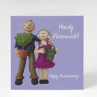 Holy Mackerel Greeting Card - Happy Anniversary. Happy Pevennials - For , Anniversary, Congratulations,