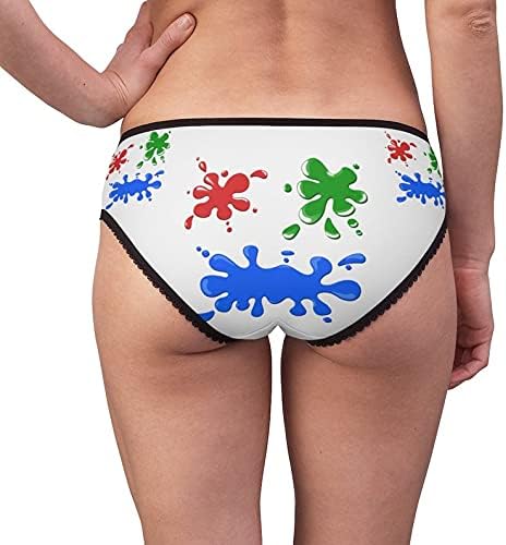 Splash Panties, Splash Underwear, Briefs, Cotton Briefs, Funny Underwear, Panties For Women