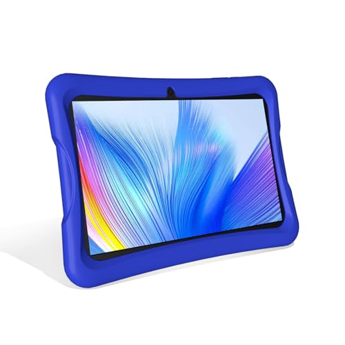 Image of VNEIMQN Silicone Blue 10 Inch Android Tablet 64GB