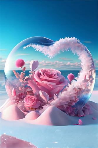 Diamond Painting Kit Complet 5D DIY Strass Cristal 60x90cm