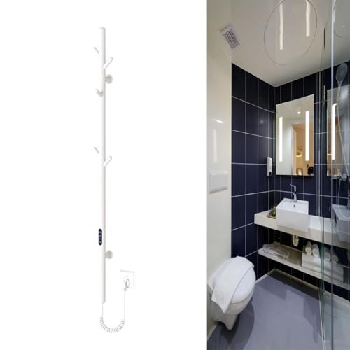 Sèche-serviettes programmable mural contre humidité salle de bain - 2