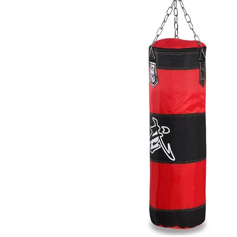 Sacco Boxe Sacco da Boxe con Gancio a soffitto, Catena in Acciaio, Allenamento Fitness, Kickboxing, Karate Sacco da Box