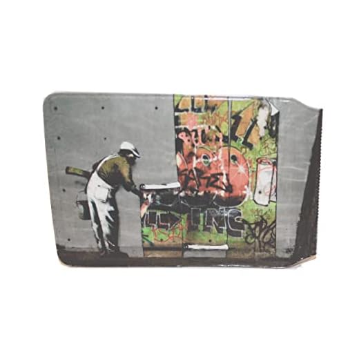 Billetera para tarjeta de identificación de negocios con cremallera de ostra, plegable, bolsa de fiesta, regalo escolar, más de 80 diseños, Papel pintado de Banksy, universal, Moderno