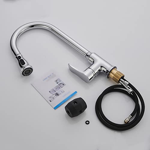 Robinet de cuisine noir pour simplifier la vaisselle et le nettoyage - 8