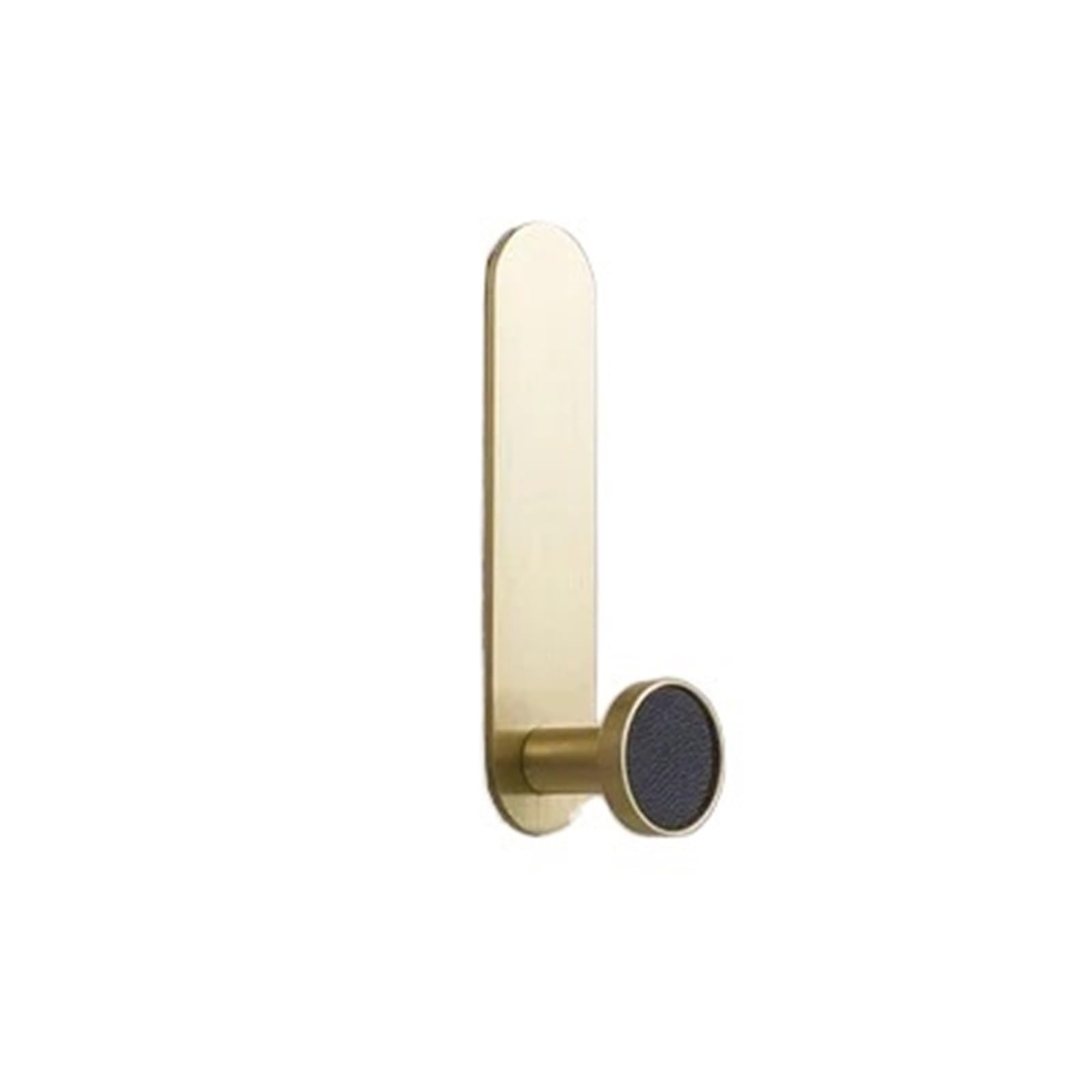 Yxinaer One Color Brass Plated Single Robe Hook Golden Coat Robe Hook Brass Hooks