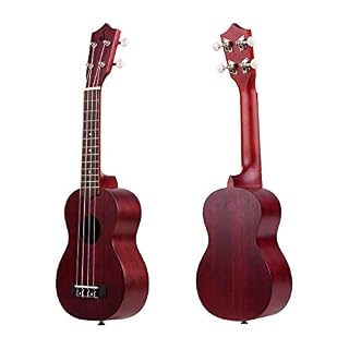 SHUIYUE 21 Pouces Acoustique Soprano ukulélé ukulélé Uke Merbau contreplaqué Corps en Bois d’ingénierie Pont de Touche… - Les Beatles, Paul McCartney, John Lennon, RIngo Starr, George Harrison SHUIYUE 21 Pouces Acoustique Soprano ukulélé ukulélé Uke Merbau contreplaqué Corps en Bois d'ingénierie Pont de Touche… – Image 4