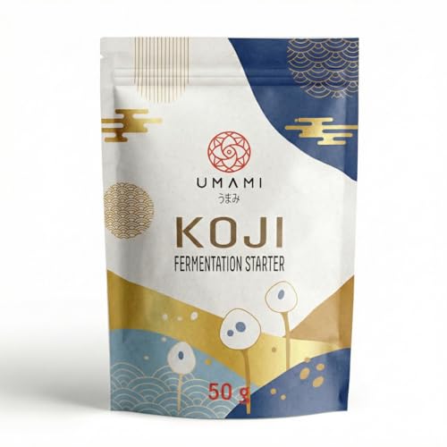 Koji Kin Japonais pour Fermentation, 50 g, Spores pour Miso, Saké, Soja et Amazake