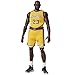 Lebron James Mafex Action Figure, Multicolor