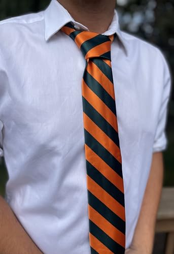 Image of tiemart Men's Striped Tie Standard Length