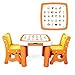 Produktbild HEMFV Tisch for Kinder 1-5 Jahre Aktivität Tisch Stuhl Set Kleinkind-Spieltisch Stuhl Schütteln Nicht mehr haltbar Einstellbare Stuhl for Kinder verschiedener Altersstufen (Color : Yellow)