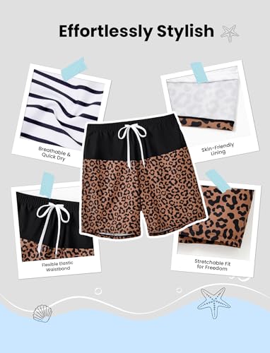 PATPAT Family Matching Swimsuits Swimwear Set for Couples Mommy and Me Striped Spliced Bathing One-Piece Swimsuits