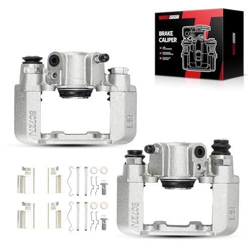 Image of Torchbeam Rear Brake Caliper Left&Right w /Bracket Fit for RAV4 | 19-2970+19-2971
