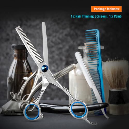 stainless steel hair cutting scissors thinning shears 65 inch professional salon barber haircut scissors family use for man woman adults kids