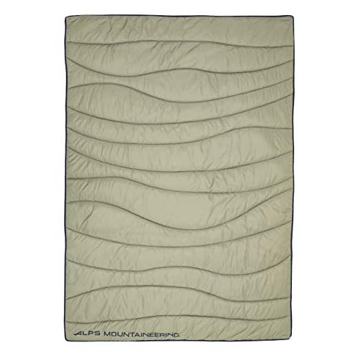 ALPS Mountaineering Wavelength Blanket - Light Sage/Navy