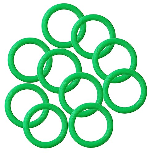 SOLUSTRE 10Pcs Sports Ball Display Holder Rings for Basketball Soccer Watermelon Lightweight and Stable Stand for Easy Showcase and Toss Games