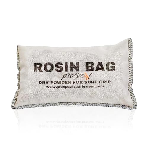 Prospect Sports Rosin Bag Extra Tacky Rosin with Easy-Flow Design for Maximum Baseball Grip