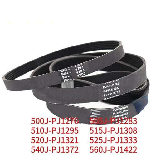 Courroie de transmission moto 520J PJ1321 en caoutchouc pour remplacement mécanique - 2