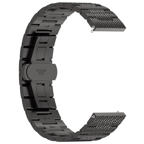 Correa compatible para reloj TOZO S6 S5 acero inoxidable miniatura 3
