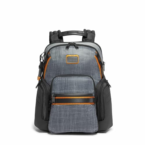 Image of Tumi Mens Navigation Backpack Steel One Size