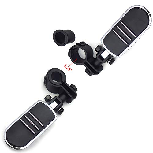 Repose-pieds Streamliner pour moto voyageant sur autoroute et longues balades en cruiser