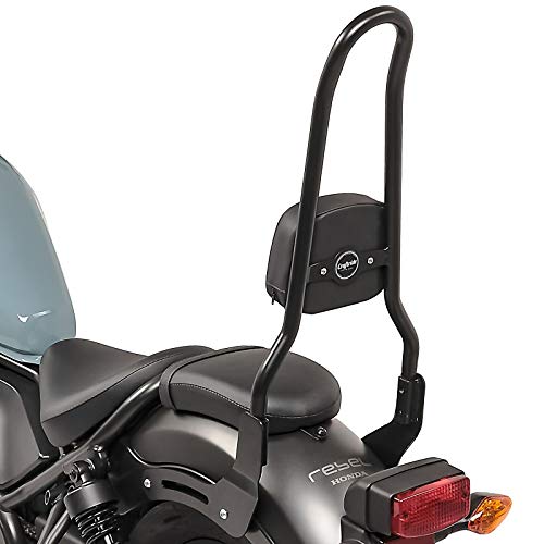Respaldo XL3 Compatible para Honda Rebel 500 17-25 con Portaequipaje Negro
