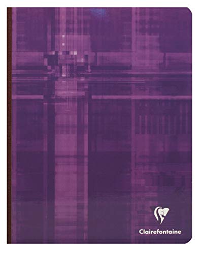Clairefontaine Clothbound Notebook - Ruled 96 Sheets - 6 1/2 X 8 1/4 - Sold Individually (Assorted Cover Color Chosen At Random) #TOP2