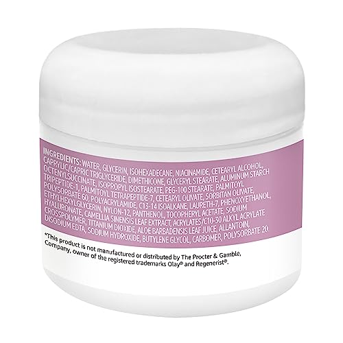 Image of Amazon Basics Firming Cream with Hyaluronic Acid, Fragrance Free, 1.7 Ounces, 1-Pack