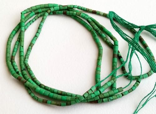 Perles turquoise d'Afghanistan d'exception pour création de bijoux raffinés - 3
