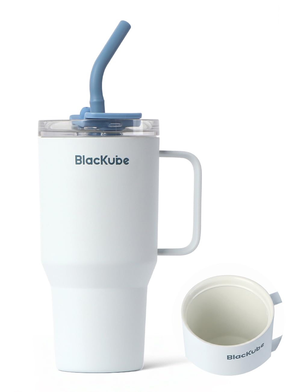 Blackube 车载対応 真空断熱タンブラー 600ml 水筒 セラミックコー…