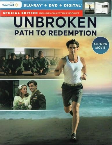 Película Unbroken: Path To Redemption Blu-ray Walmart Exclusive USA 2