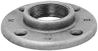 Anvil 1-1/4 in. FPT Black Malleable Iron Floor Flange