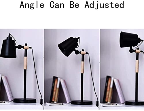 Lampe de lecture de table au design rétro en métal brossé durable - 4
