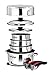 Magma Products, A10-366-2 Gourmet Nesting Stainless Steel Cookware Set, 10 Piece Ceramica Non-Stick