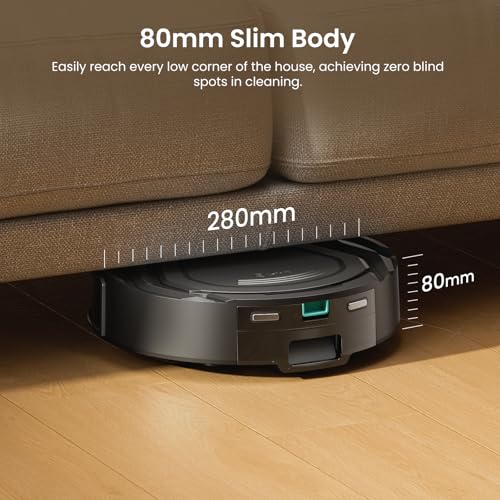 Image of Lefant M210 PLUS Robot Vacuum Cleaner with Mop, 75 Days Hands-Free,150 Min