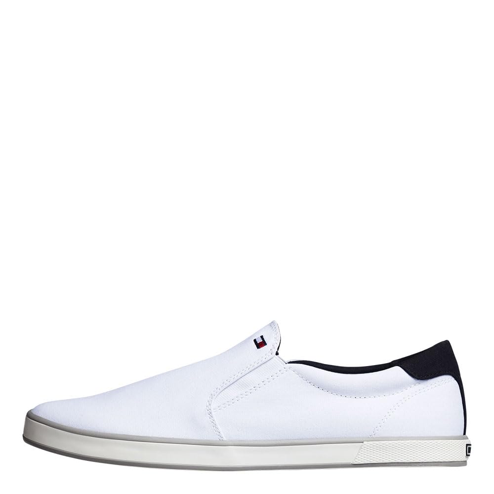 Tommy Hilfiger Zapatilla para Hombre Vulcanized Sneaker Iconic Slip-On Calzado