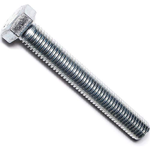 Image of Hard to Find Fastener Tap Hex Bolts, Durable Corrosion-Resistant Steel Hex Head Bolt for Home Improvement, DIY, Construction, 5 /8-11 x 4-1 /2, Pack of 25