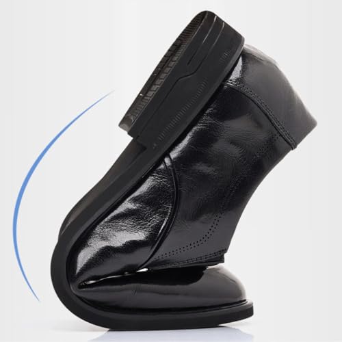 Men's Comfort Orthopedic Dress Shoes, Formal Loafers & Oxfords, Fashion Leather Wedding Shoes, Elegant Flats for Business & Special Occasions2