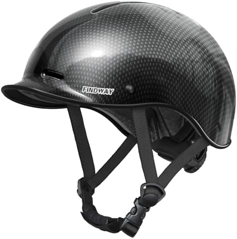 Findway Pro Bike Helmet for Adults,Adjustable Cycling Helmet for Men & Women [Safety Certified] Bicycle Helmet for Commuting, Road Biking, Skating with Adjustable Dial