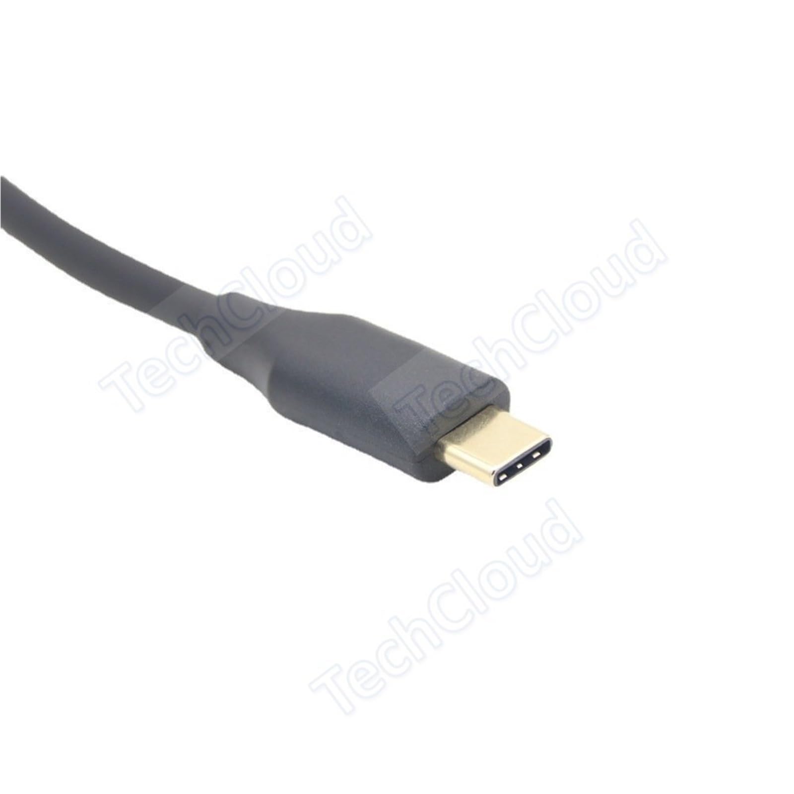 Wtyczka USB-C na gniazdo z otworem na śrubę do przedłużenia kabla do transmisji danych. Przedłużacz USB 3.1 typu C ze śrubą montażową panelową (1 m, USB 3.1)