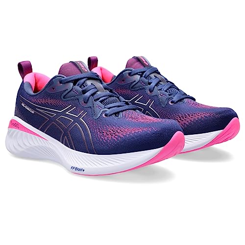 ASICS Women's Gel-Cumulus 25 Running Shoes, 5, DEEP Ocean/Lilac HINT