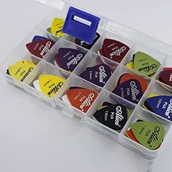 DERCLIVE Lot de 50 médiators de guitare de couleurs assorties 0,71 mm, 0,81 mm, 0,98 mm, 1,2 mm, 1,5 mm, couleurs… - Les Beatles, Paul McCartney, John Lennon, RIngo Starr, George Harrison DERCLIVE Lot de 50 médiators de guitare de couleurs assorties 0,71 mm, 0,81 mm, 0,98 mm, 1,2 mm, 1,5 mm, couleurs… – Image 7
